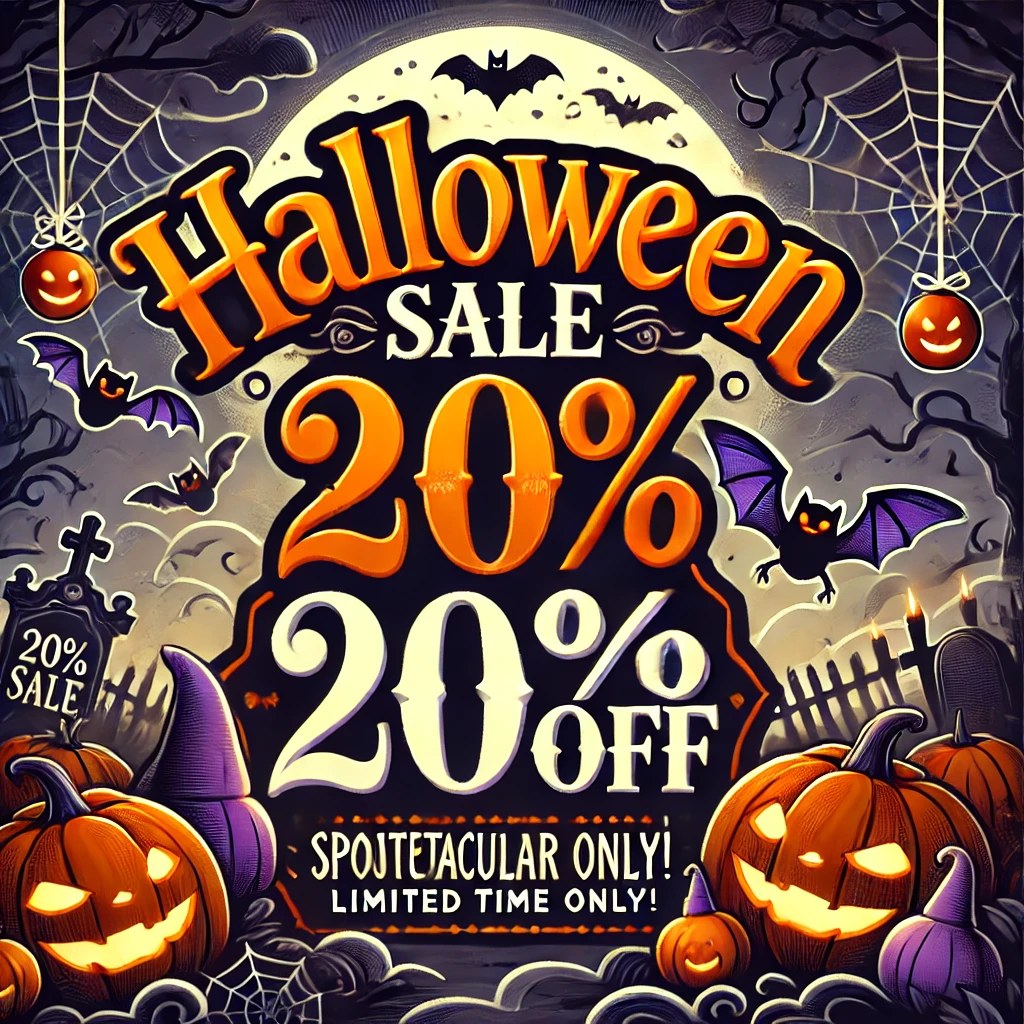 Tbooks khuyến mãi halloween giảm 20% đăng ký mới và gia hạn