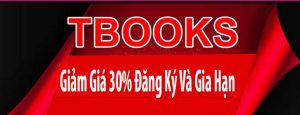 Tbooks giảm 30% đăng ký mới và gia hạn Tài Khoản gói vĩnh viễn