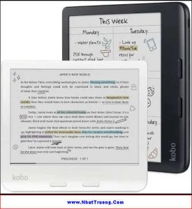 Kobo Libra Colour – Màn hình E-Ink Kaleido 3, 7”, 32GB, chống nước IPX8