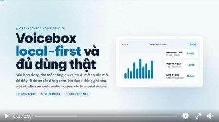 🎙️ Voicebox – Studio nhân bản giọng nói mã nguồn mở, chạy ngay trên máy của bạn!