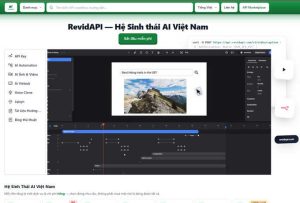 RevidAPI là gì? RevidAPI — Hệ Sinh thái AI Việt Nam