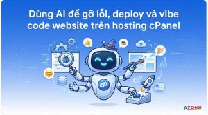 Biến AI Thành “Kỹ Thuật Viên” Riêng: Cách Dùng AI Để Gỡ Lỗi, Deploy Và Vibe Code Trên cPanel Hosting